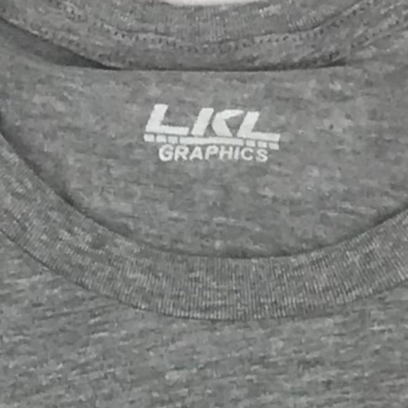 Pink Flamingos - Short Sleeve Athletic Heather T-Shirt, X-Large NWT - Picture 3 of 5